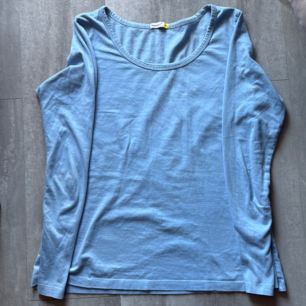 Bewakoof: Never used casual baby blue long sleeve top